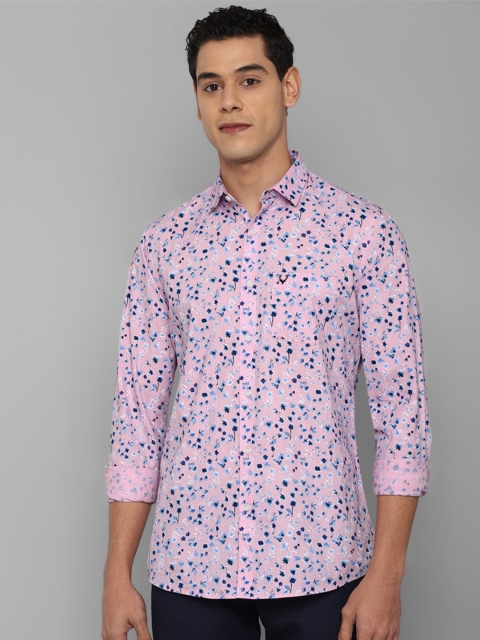 

Allen Solly Men Purple Slim Fit Floral Printed Casual Shirt