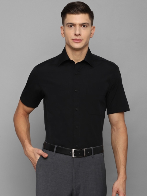 

Louis Philippe Men Black Formal Shirt