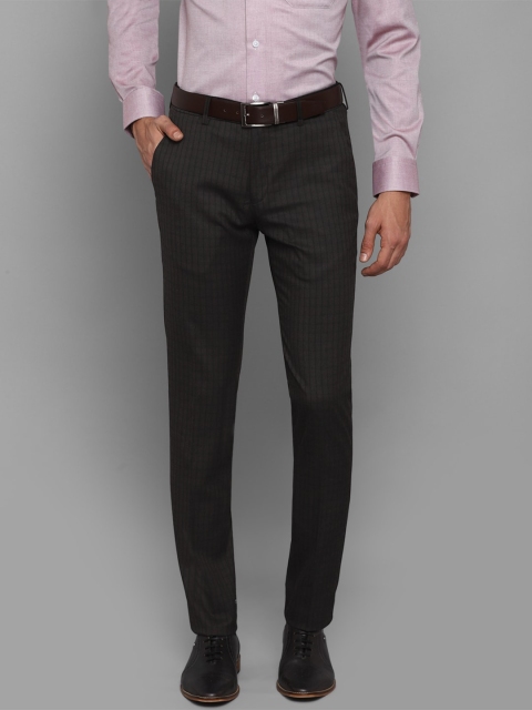 

Louis Philippe Men Grey Slim Fit Trousers