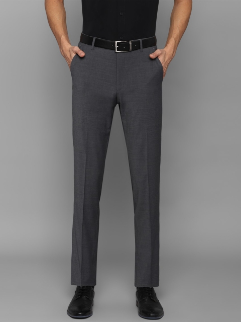 

Louis Philippe Men Grey Slim Fit Trousers