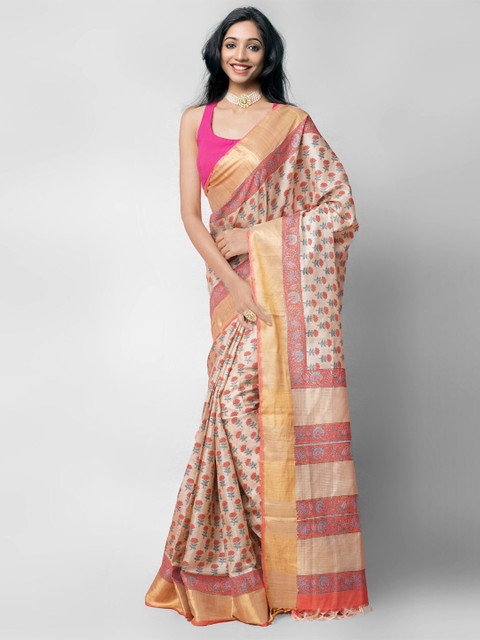 

Unnati Silks Women Brown Sarees