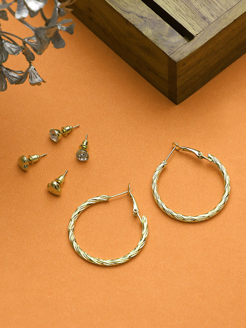 

KACY Gold-Toned Classic Drop Earrings