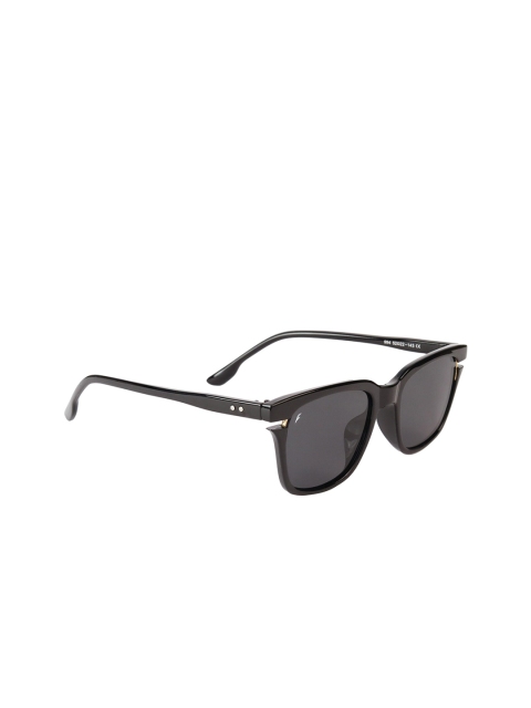 

Floyd Unisex Black Lens & Black Square Sunglasses with UV Protected Lens 994_Blk_Blk-Black