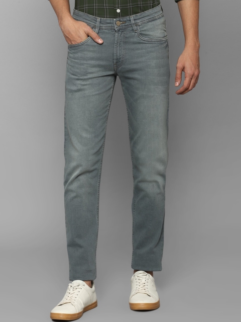 

Allen Solly Men Grey Skinny Fit Slash Knee Light Fade Jeans