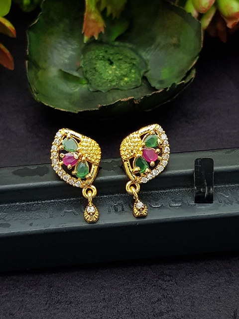 

GRIIHAM Multicoloured Contemporary Studs Earrings, Multi