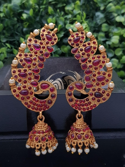 

GRIIHAM Multicoloured Contemporary Drop Earrings, Multi