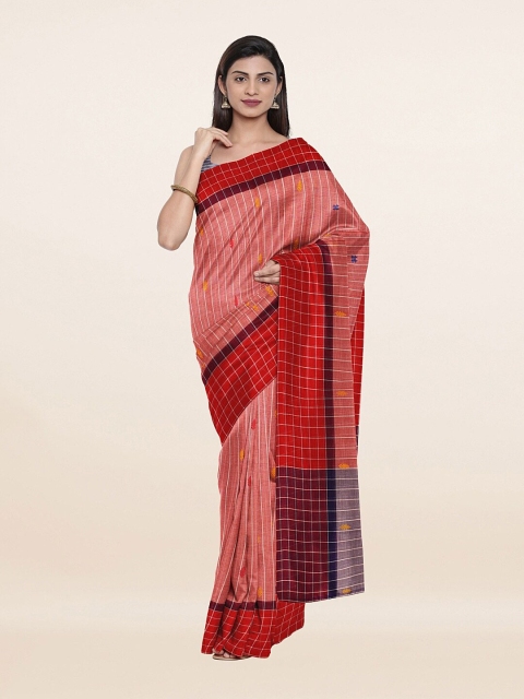 

Pothys Women Pink Sarees