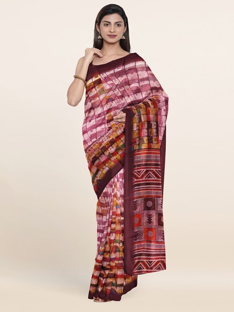 

Pothys Purple & Red Saree
