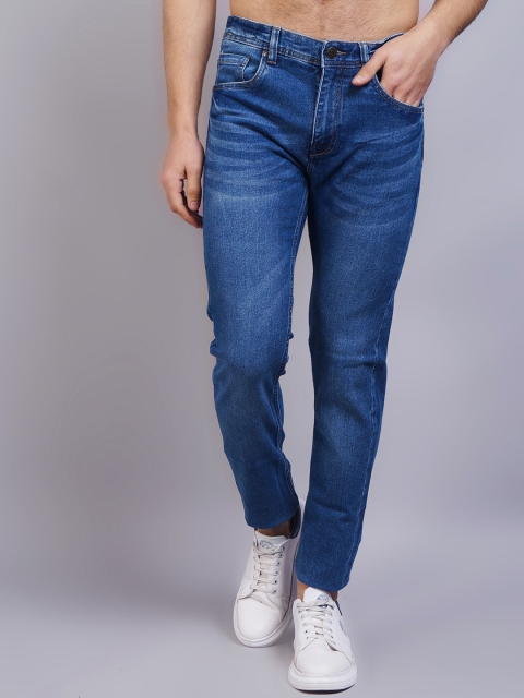 

GRACIT Men Blue Slim Fit Mid Rise Light Fade Stretchable Jeans