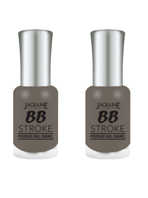 

Jaquline USA Set of 2 BB Stroke Premium Nail Enamel - Mauvish Affair 16, Mauve