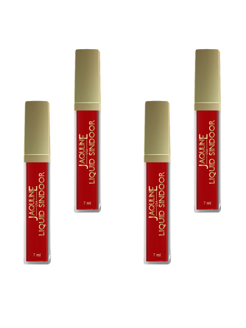 

Jaquline USA Set of 4 Liquid Sindoor 7 ml each - My Maroon 01