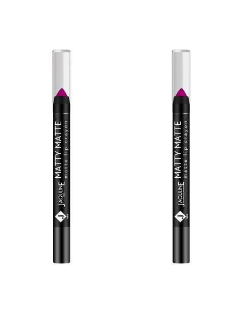 

Jaquline USA Set of 2 Matty Matte Lip Crayon - Pink Pie 1