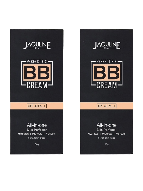 

Jaquline USA Set of 2 Perfect Fix SPF 30 All-In-One Skin Perfector BB Cream - Beige