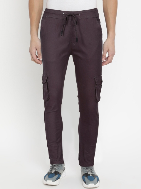 

V2 Value & Variety Men Grey Solid Cotton Track Pant