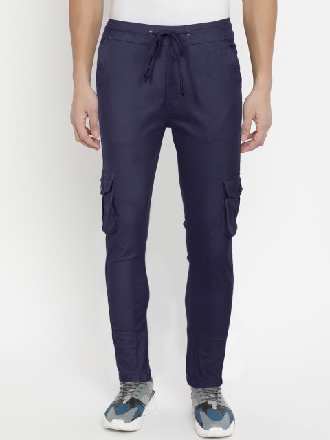 

V2 Value & Variety Men Navy Blue Solid Lounge Pants