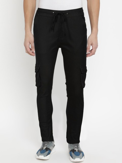 

V2 Value & Variety Men Black Cotton Track Pants