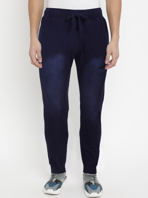 

V2 Value & Variety Men Navy Blue Cotton Track Pants