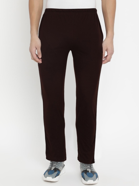 

V2 Value & Variety Men Black Solid Cotton Track Pant