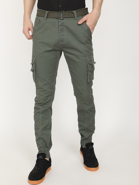 

V2 Value & Variety Men Green Joggers