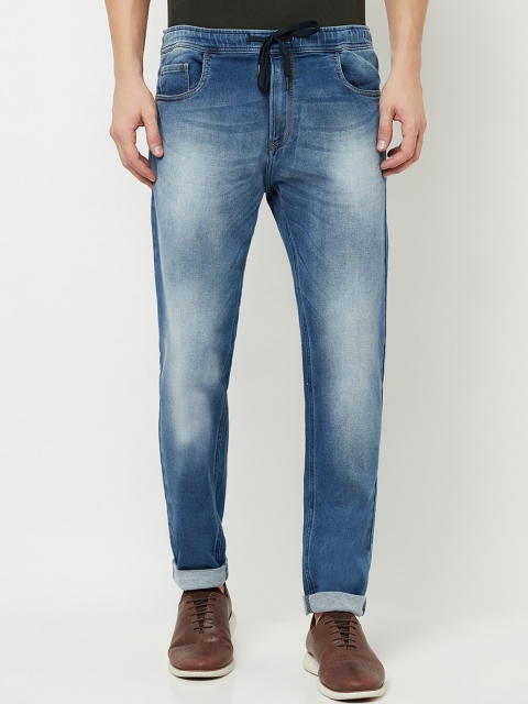 

Octave Men Blue Heavy Fade Stretchable Jeans