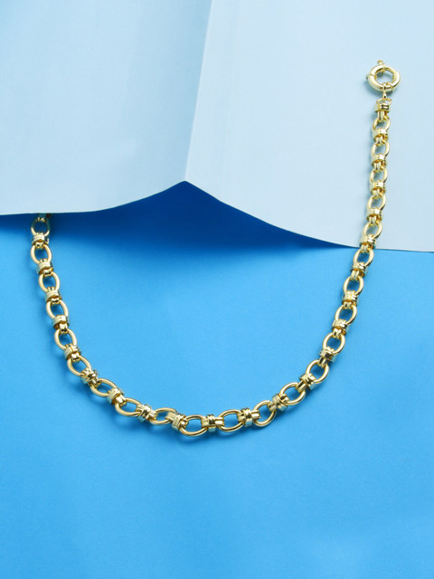 

Accessorize London Women Gold Eye Candy Links & Chunky Clasp Chain