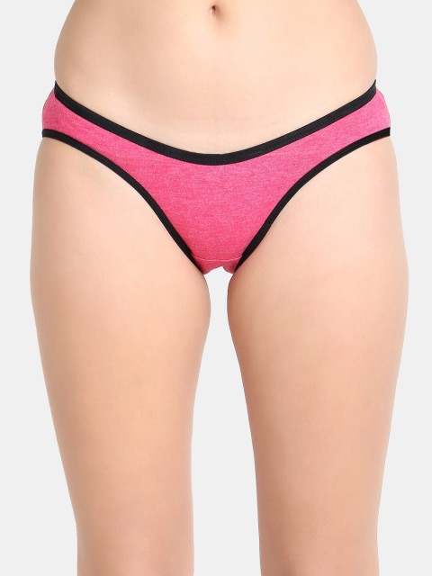 

Leading Lady Women Pink Solid Bikini Briefs
