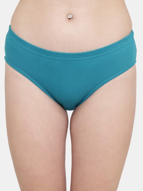 

Leading Lady Women Rama Green Solid Hipster Briefs