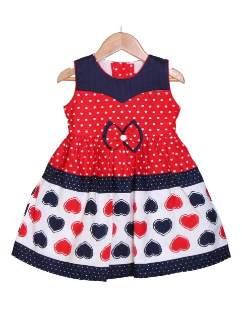 

Enfance Red A-Line Dress