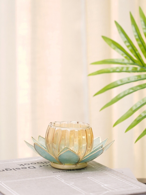 

Pure Home and Living Blue Lotus Tea Light Candle Holders