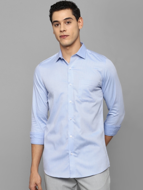 

Allen Solly Men Blue Slim Fit Pure Cotton Casual Shirt