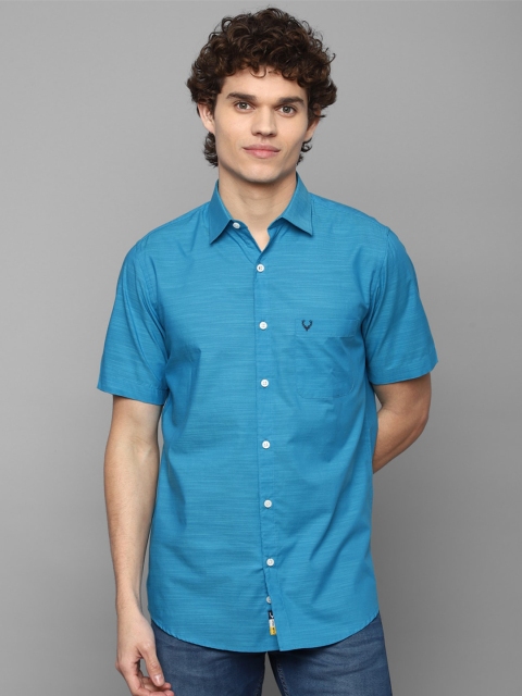 

Allen Solly Men Blue Slim Fit Casual Shirt
