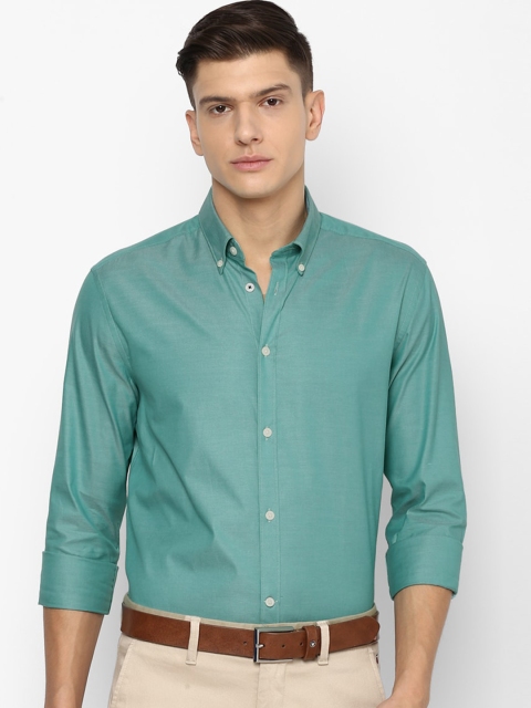 

Louis Philippe Sport Men Green Regular Fit Pure Cotton Casual Shirt