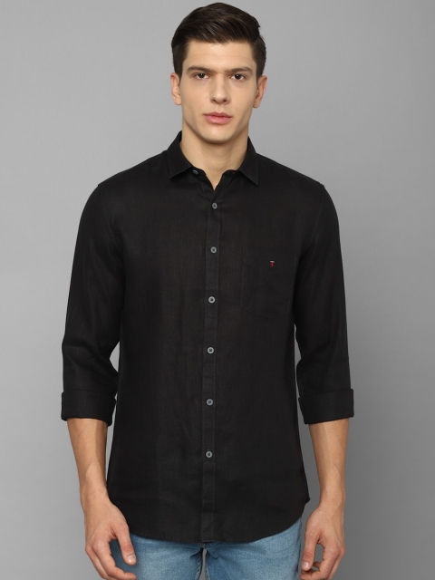 

Louis Philippe Sport Men Black Slim Fit Hemp Casual Shirt
