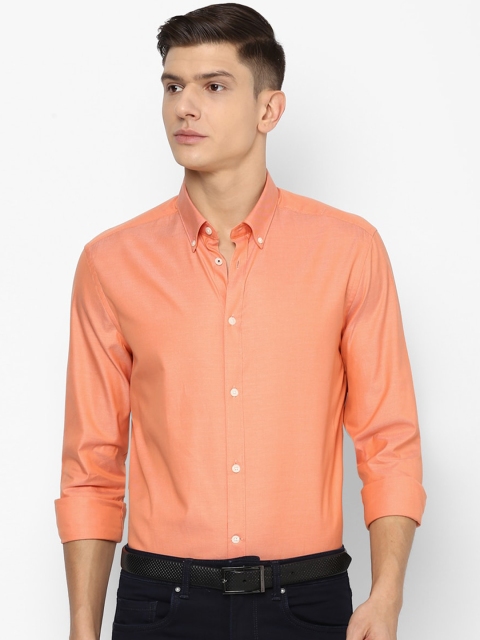 

Louis Philippe Sport Men Orange Regular Fit Solid Casual Shirt