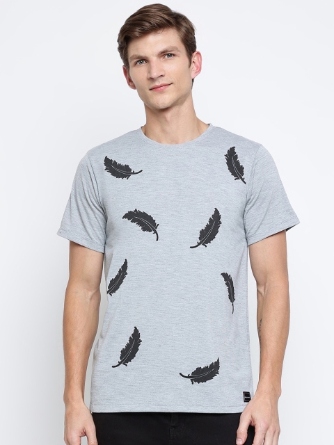 

Pactorn Men Grey Printed T-shirt