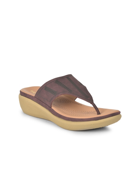 

Liberty Women Maroon Thong Flip-Flops