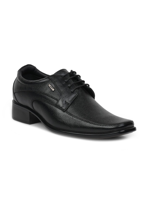 

Liberty Men Black Solid Leather Formal Derbys