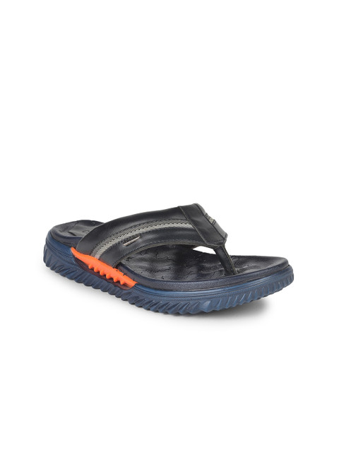 

Liberty Men Black & Blue Rubber Thong Flip-Flops