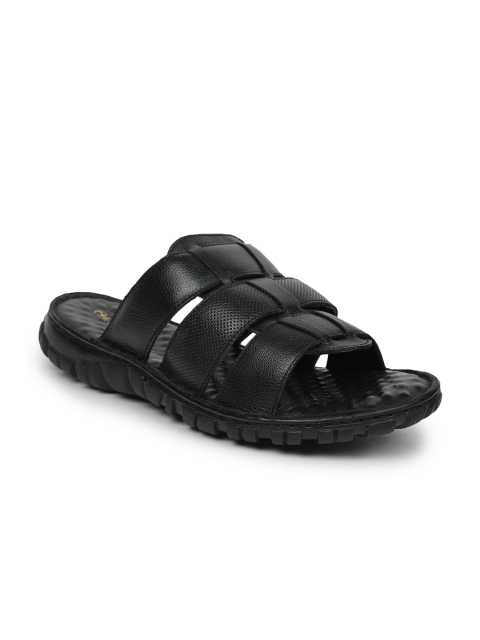 

Liberty Men Black Comfort Sandals