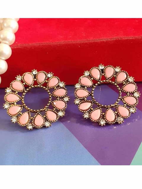 

RICH AND FAMOUS Multicoloured Contemporary Studs Earrings, Multi