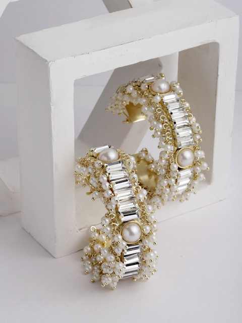 

Bijoux by Priya Chandna Transparent Contemporary Drop Earrings