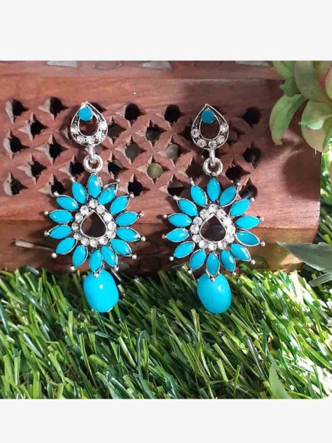 

RICH AND FAMOUS Multicoloured Contemporary Studs Earrings, Multi
