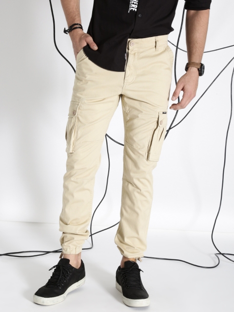 

Ecko Unltd Beige Cargo Trousers