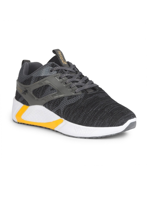 

Liberty Men Grey Mesh Running Non-Marking Shoes