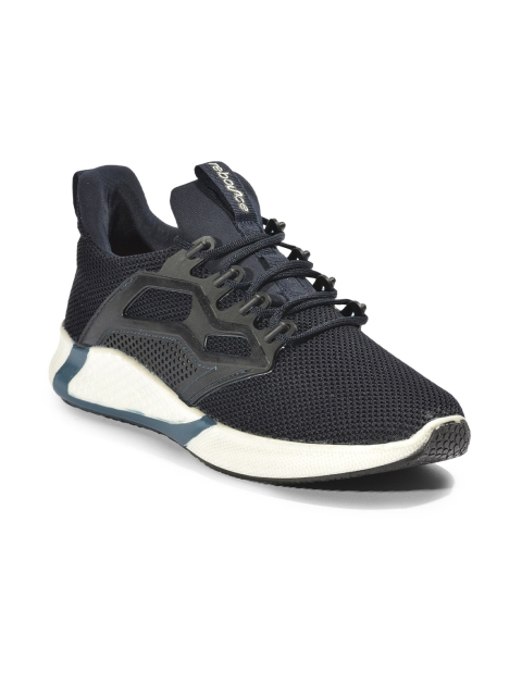 

Liberty Men Navy Blue & Grey Mesh Running Non-Marking Shoes