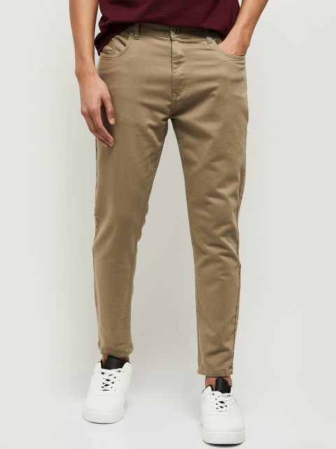 

max Men Olive Green Chinos Trouser