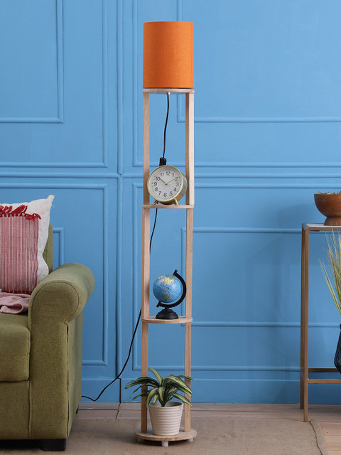 

SANDED EDGE Orange Floor Lamp