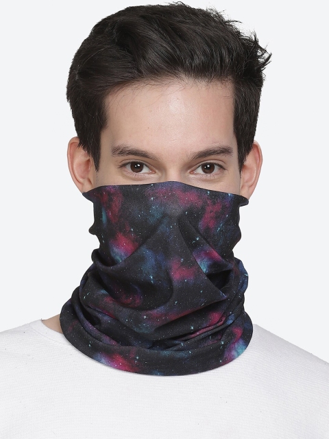 

Free Authority Men Blue & Pink Printed Scarf