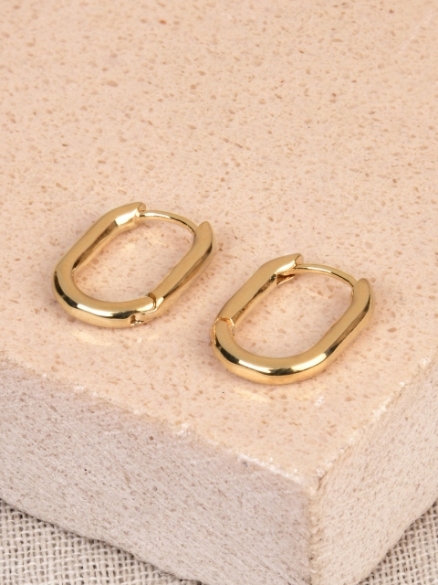 

Accessorize Gold-Plated Geometric Hoop Earrings