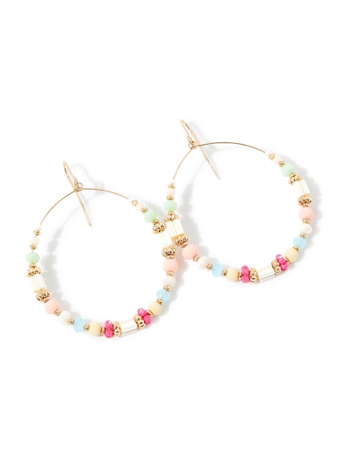 

Accessorize Multicoloured Circular Hoop Earrings, Multi